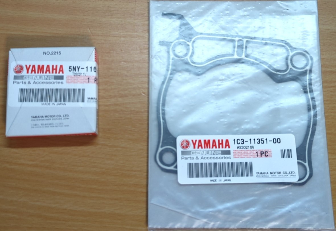 【未使用】YAMAHA YZ125 ピストンリング交換部品の落札情報詳細 ヤフオク落札価格検索 オークフリー