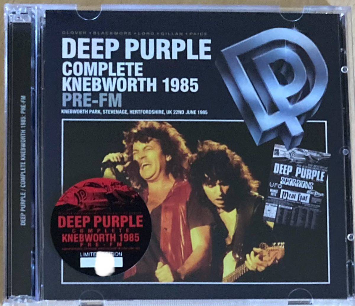 【未使用】DEEP PURPLE COMPLETE KNEBWORTH 1985 PREFM(2CD)の落札情報詳細 ヤフオク落札