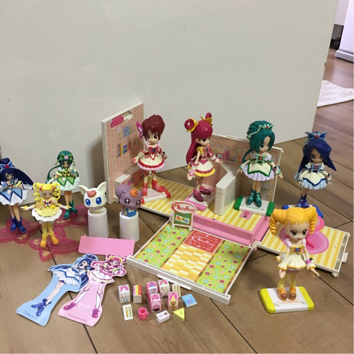 【中古】バンダイ Yes!プリキュア5 おしゃべりナッツハウス プリキュア フィギア セット ドール ハウス の落札情報詳細 ヤフオク落札