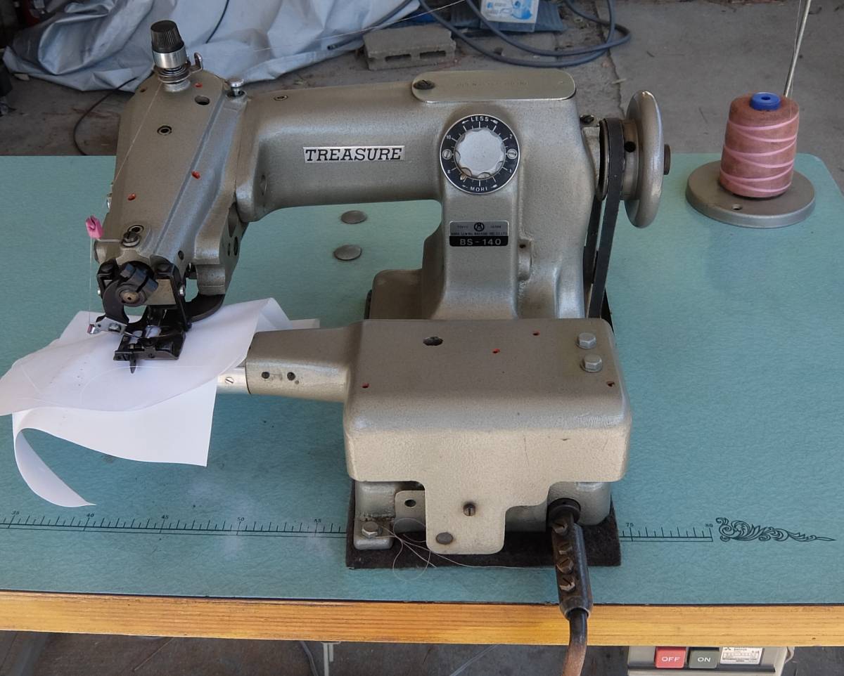 【中古】NARA SEWING MACHINE (奈良ミシン) TREASURE トレジャーミシン 100V ナショナルクラッチモーターの落札