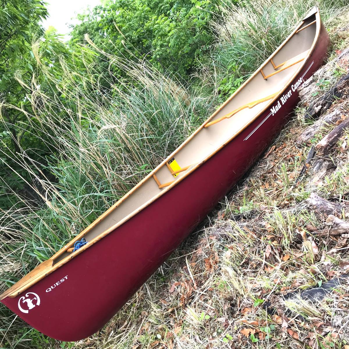 【中古】中古 レア物 マッドリバー クエスト MADRIVER QUEST 15ft カナディアン カヌー オールドタウン キャンパー