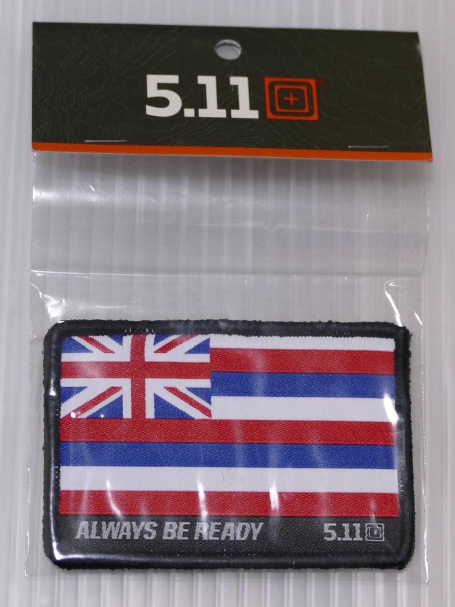 【新品】激レア 新品 5.11 TACTICAL タクティカル ワッペン ハワイ 州旗 ホノルル市警 ファイブオー Hawaii Five0