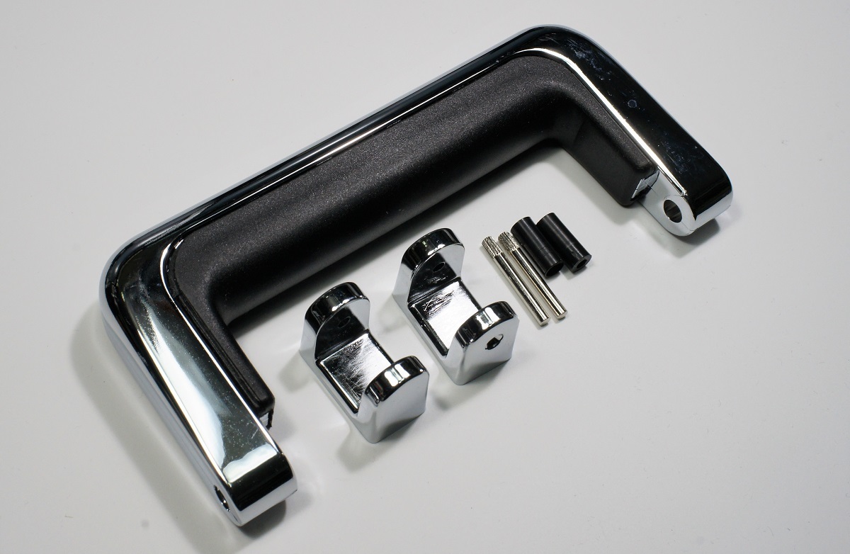 【新品】ゼロハリバートン 新品部品 パーツ ハンドル クロームフィニッシュの落札情報詳細 ヤフオク落札価格検索 オークフリー