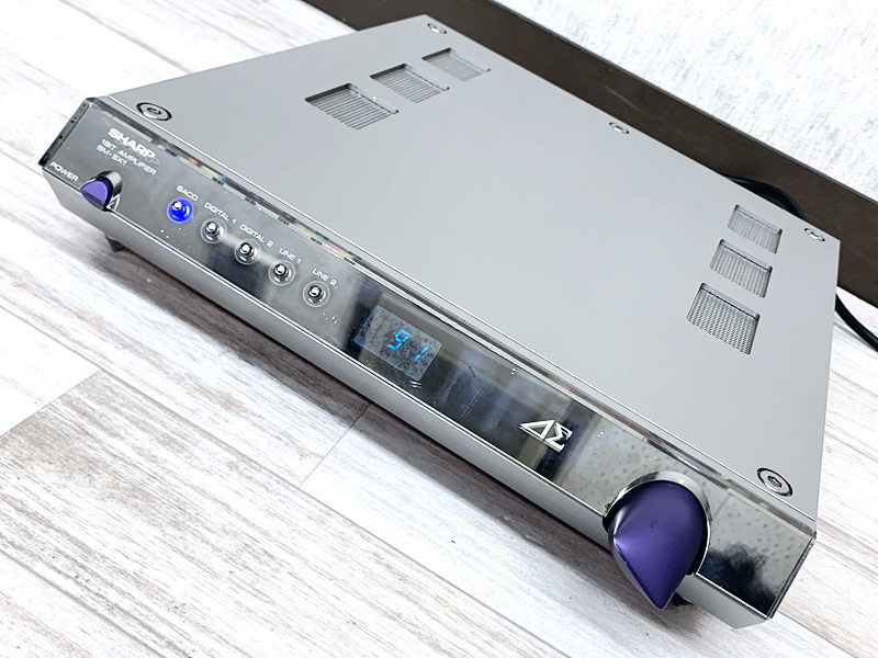 【中古】SHARP シャープ / 1ビットアンプ / SMSX300（動作品） / 1bit デジタル プリメイン