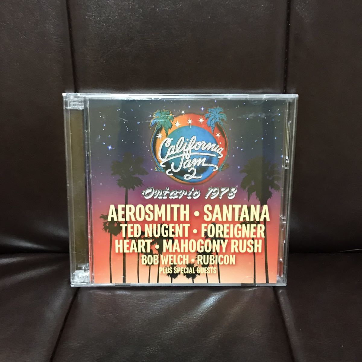 California Jam 2 CD Ontario 1978 3枚組 AEROSMITH.SANTANA.TED NUGENT