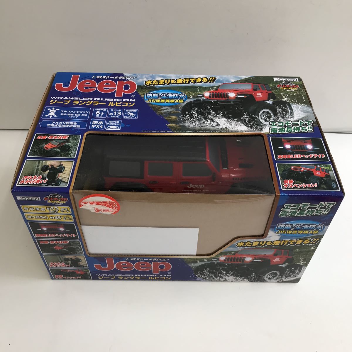 【未使用】【未使用品】ジョーゼン ダートマックス 1/18スケールラジコン ジープラングラー JOZEN,Jeep,ラジオコントロール
