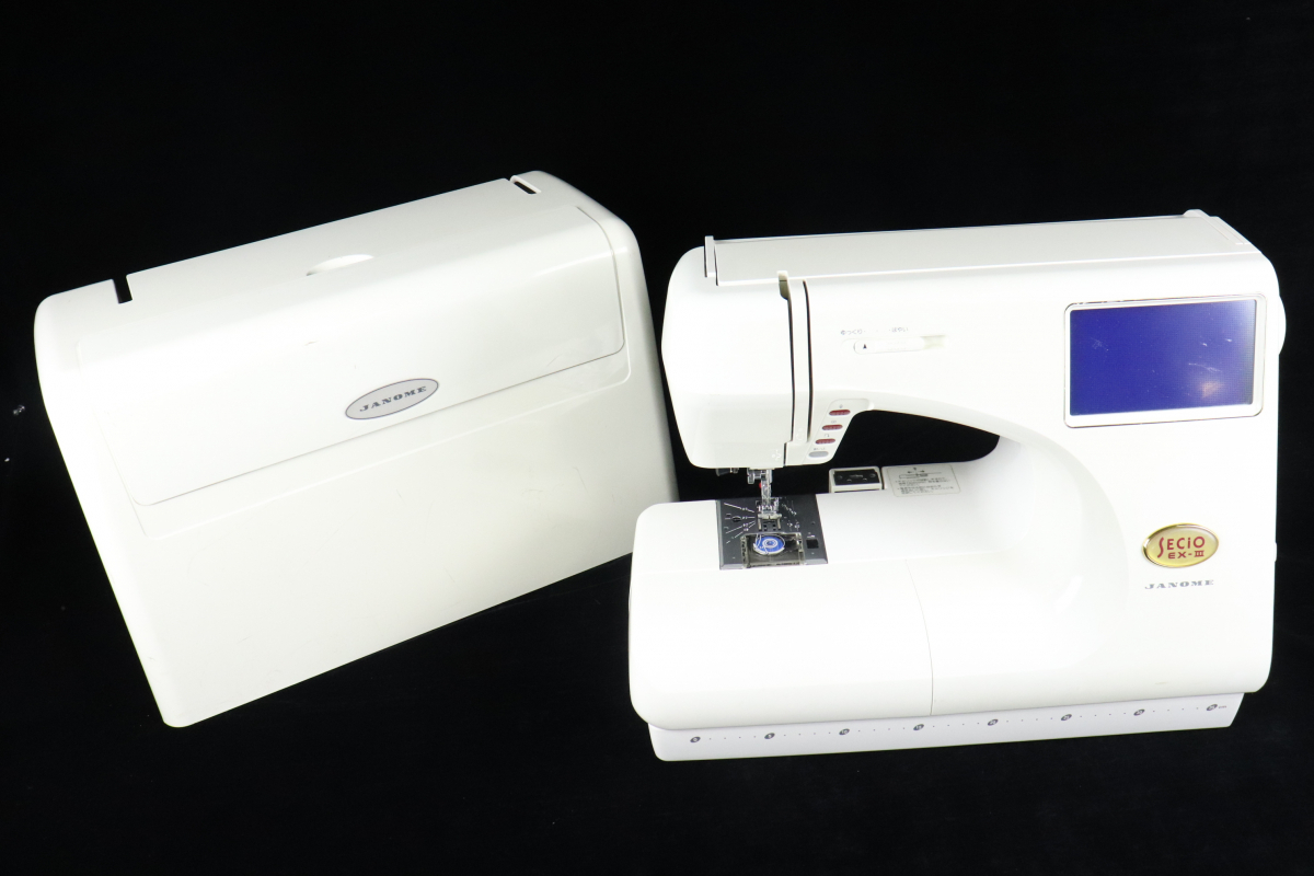 【目立った傷や汚れなし】【通電OK】 JANOME MODEL 832型 SECiO EX3 ジャノメ コンピューターミシン セシオ 裁縫