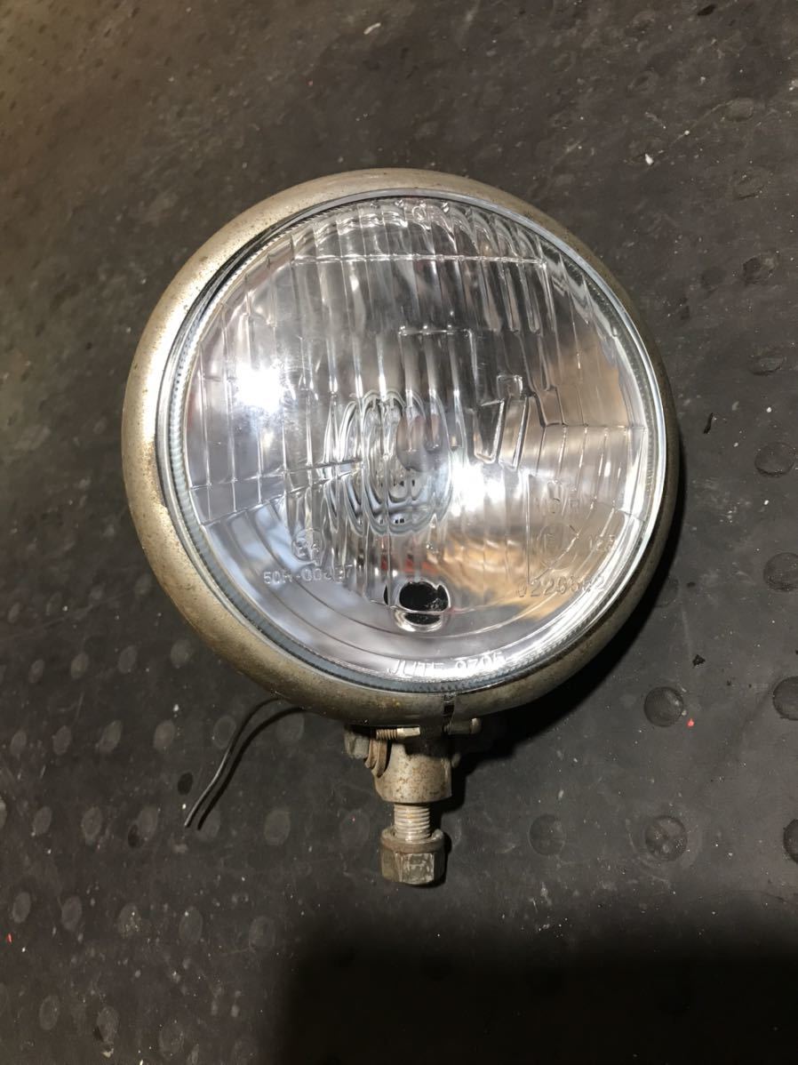 【やや傷や汚れあり】当時物 ヘッドライト CCI ベーツライト chopper bates ナックルヘッド パンヘッド ショベル チョッパー