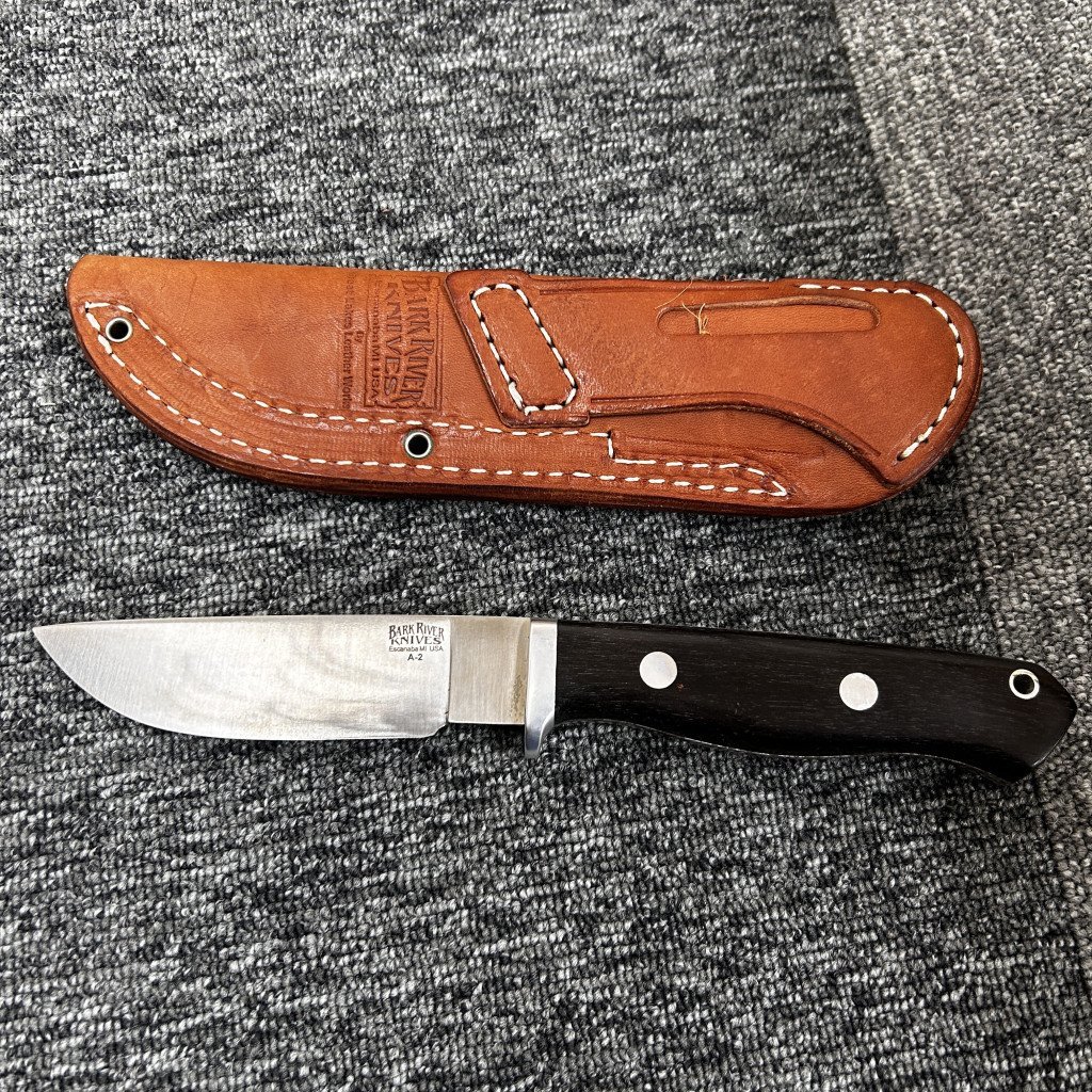 【やや傷や汚れあり】【84355】BARK RIVER KNIVES バーク リバー ナイフ シースナイフ A2 キャンプ アウトドアなどに