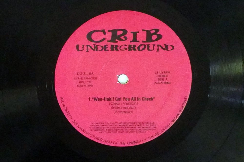 【目立った傷や汚れなし】BUSTA RHYMES/WOOHAH!! GOT YOU ALL IN CHECK/CRIB