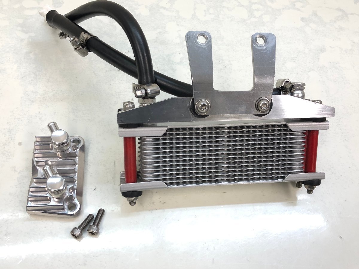 【傷や汚れあり】288) ホンダ モンキー SHIFT UP シフトアップ 12段 オイルクーラーキット ヘッドトップマウントタイプ AB27