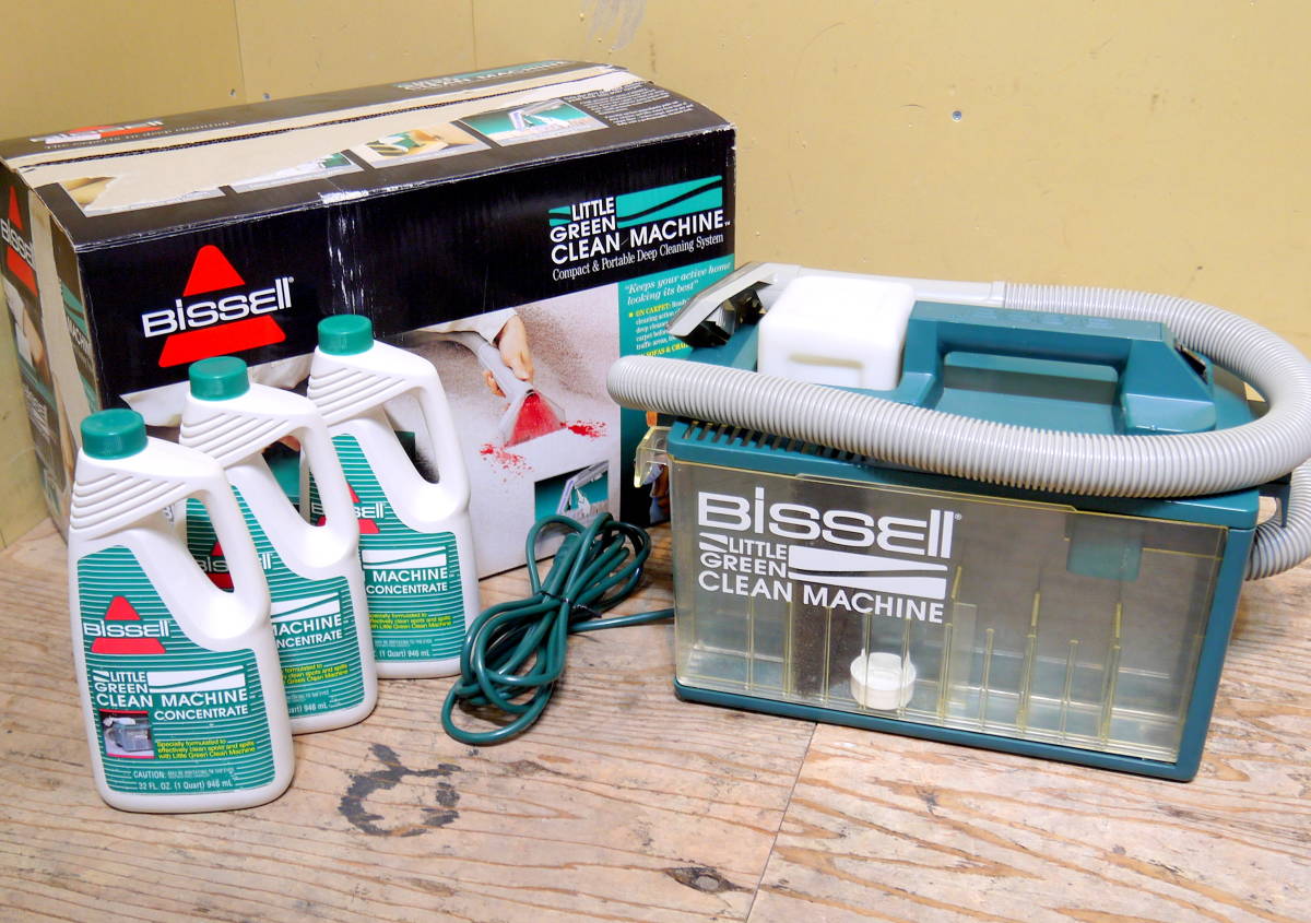 BISSELL（ビッセル）Little Green Clean Machine リトルグリーン クリーンマシン 掃除機【201911A38