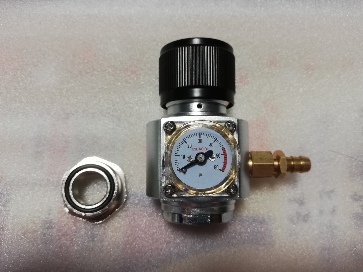 CO2 レギュレーター 外部ソース、ペイントボール ガスガン ガスショットガン の落札情報詳細 ヤフオク落札価格情報 オークフリー