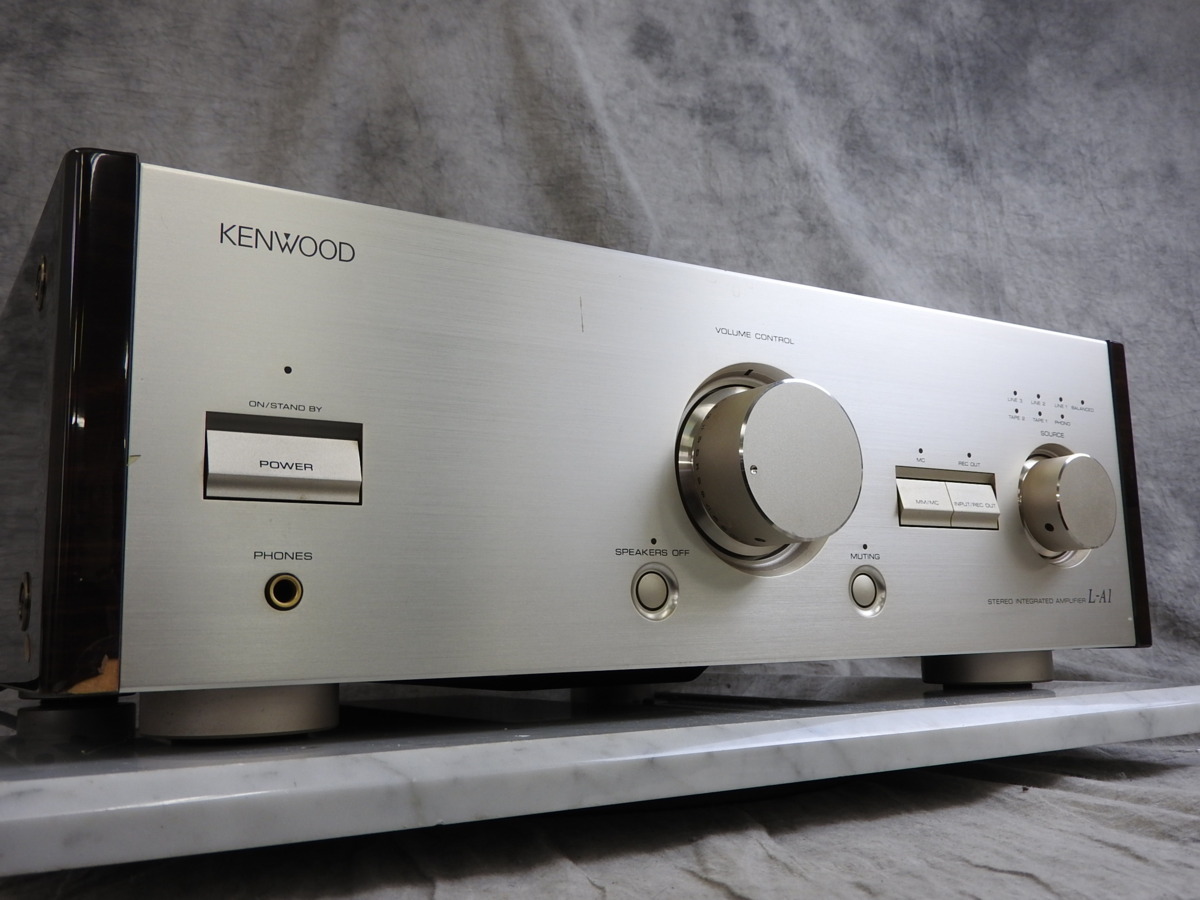 【中古】KENWOOD プリメインアンプ A1001 稼働品・綺麗・取扱説明書・リモコン の落札情報詳細 ヤフオク落札価格情報 オークフリー