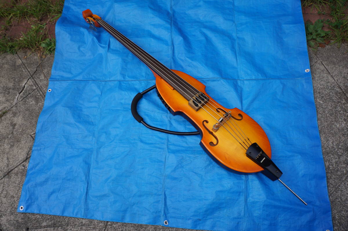 【やや傷や汚れあり】★ Aria Custom Shop アリアカスタムショップ ★ EUB 各弦独立ピックアップ ピエゾPU搭載