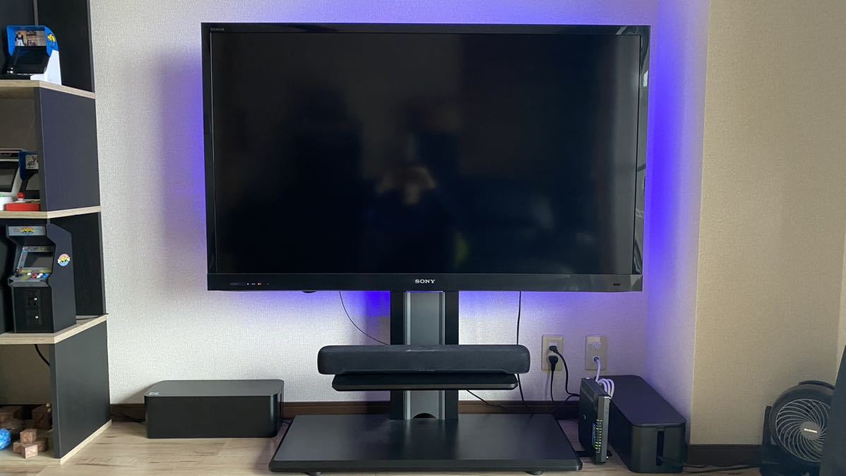 [超美品]SONY ソニー BRAVIA KDL55HX850 55型 液晶テレビ フルハイビジョン サウンドバースタンド付 2012年