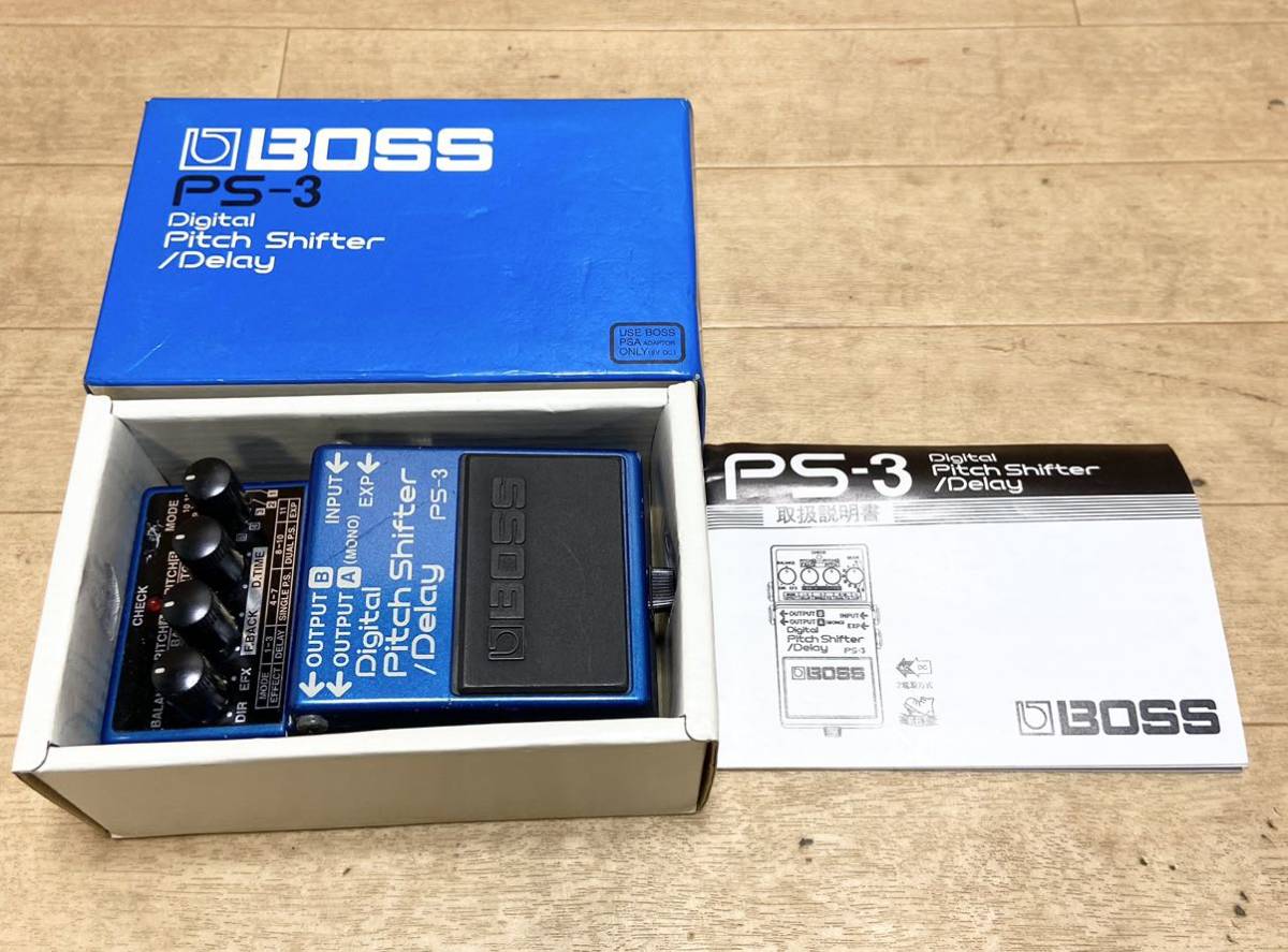 【目立った傷や汚れなし】良品☆ Roland BOSS PS3 Digital Pitch Shifter ローランド ボス デジタルピッチ