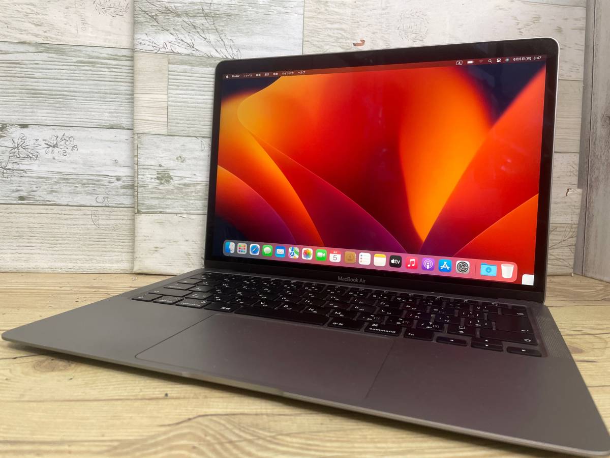 【やや傷や汚れあり】【良品♪】Apple MacBook Air 2020(A2179)[Core i5 1030NG7 1.1GHz/RAM