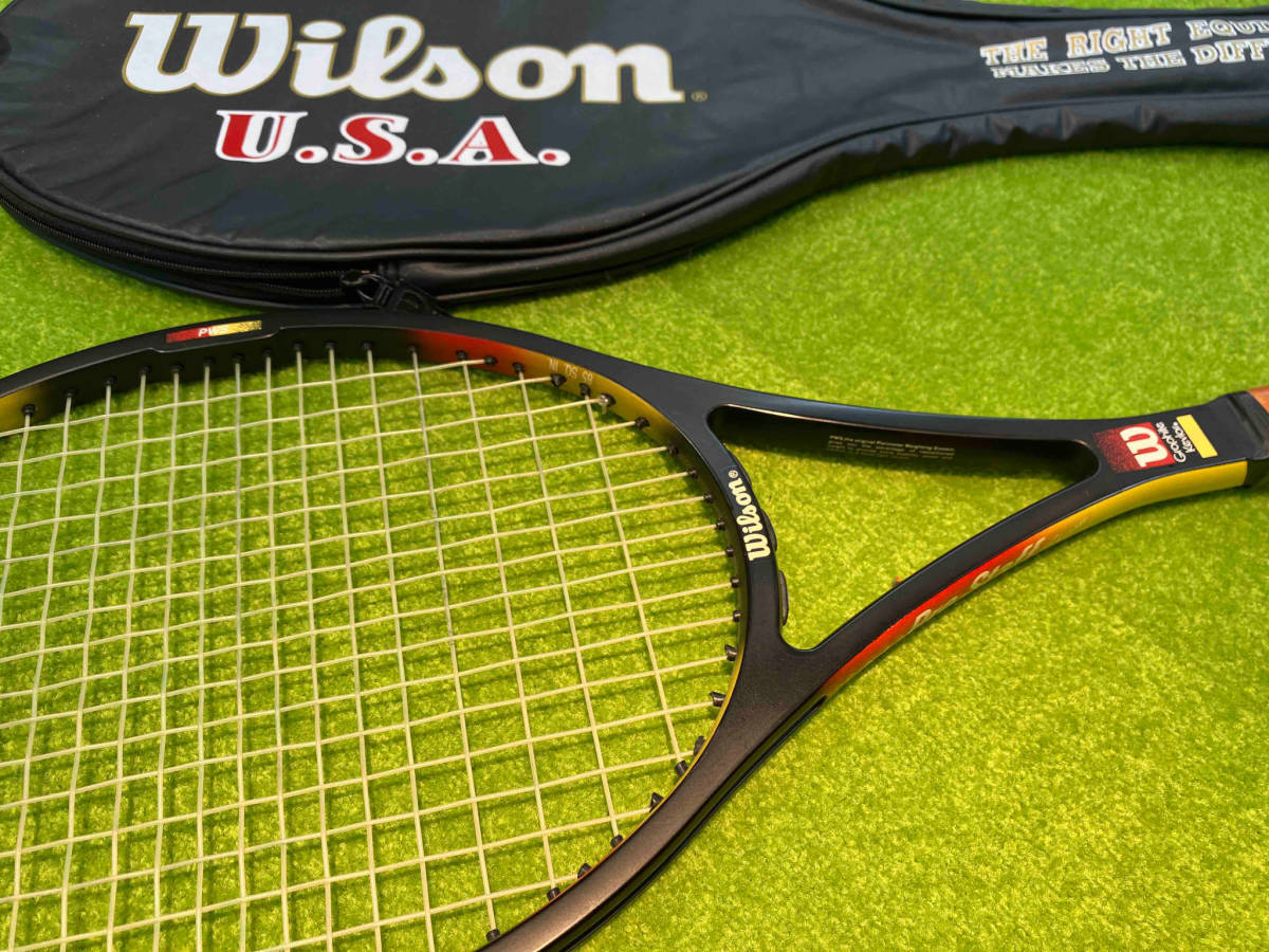 【やや傷や汚れあり】Wilson Pro Staff classic ウィルソン プロスタッフ クラシック 硬式 テニスラケット ビンテージの