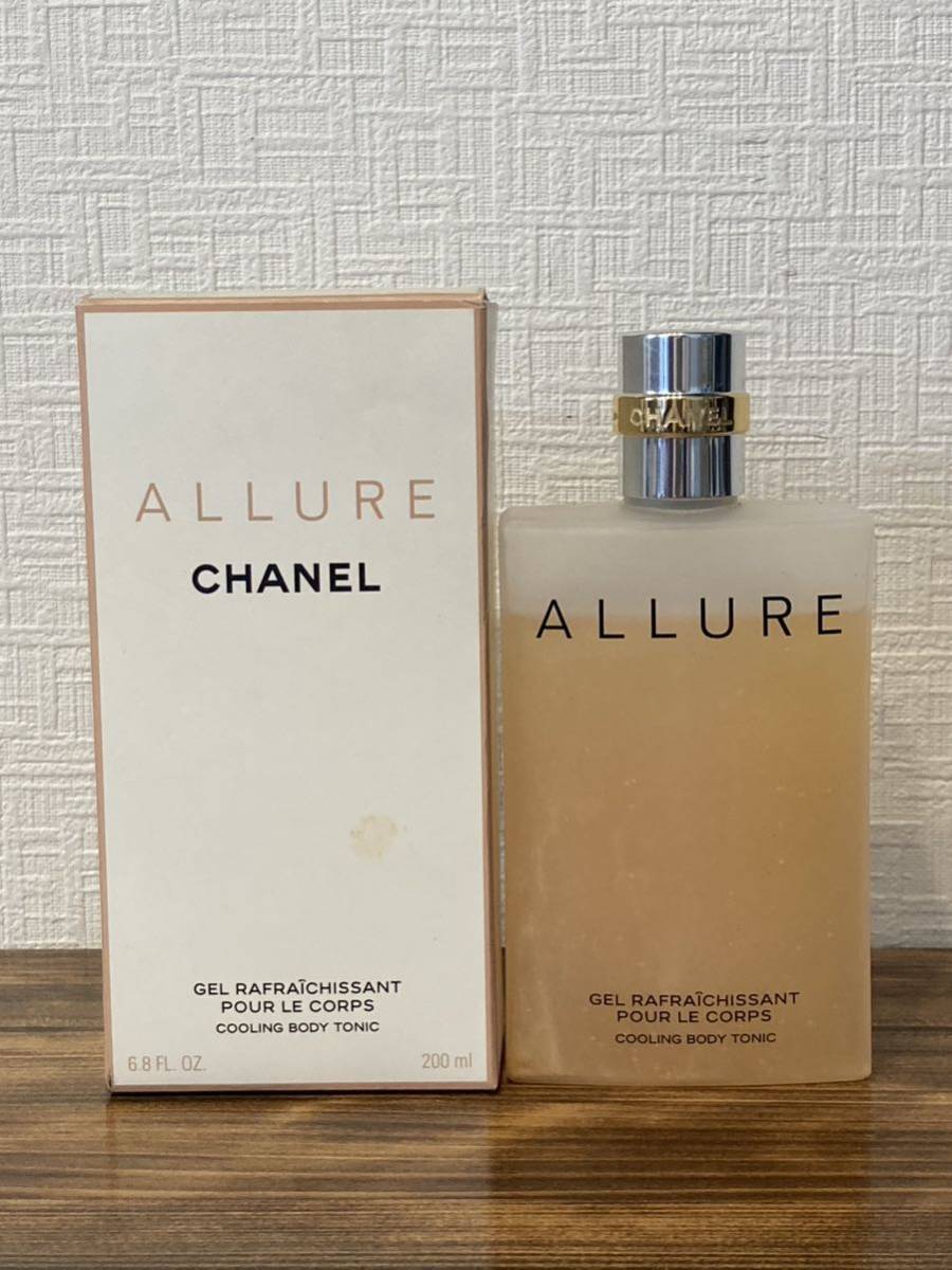 【目立った傷や汚れなし】I3H133 シャネル CHANEL アリュール ALLURE ボディ クール ボディローション 200mlの落札情報