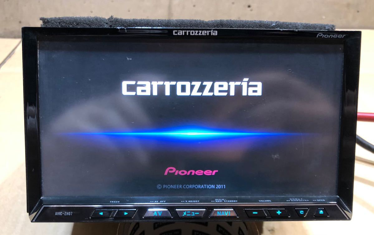 【やや傷や汚れあり】カロッツェリア AVICZH07 HDDナビ フルセグ カーナビ CARROZZERIA CAR NAVIGATION