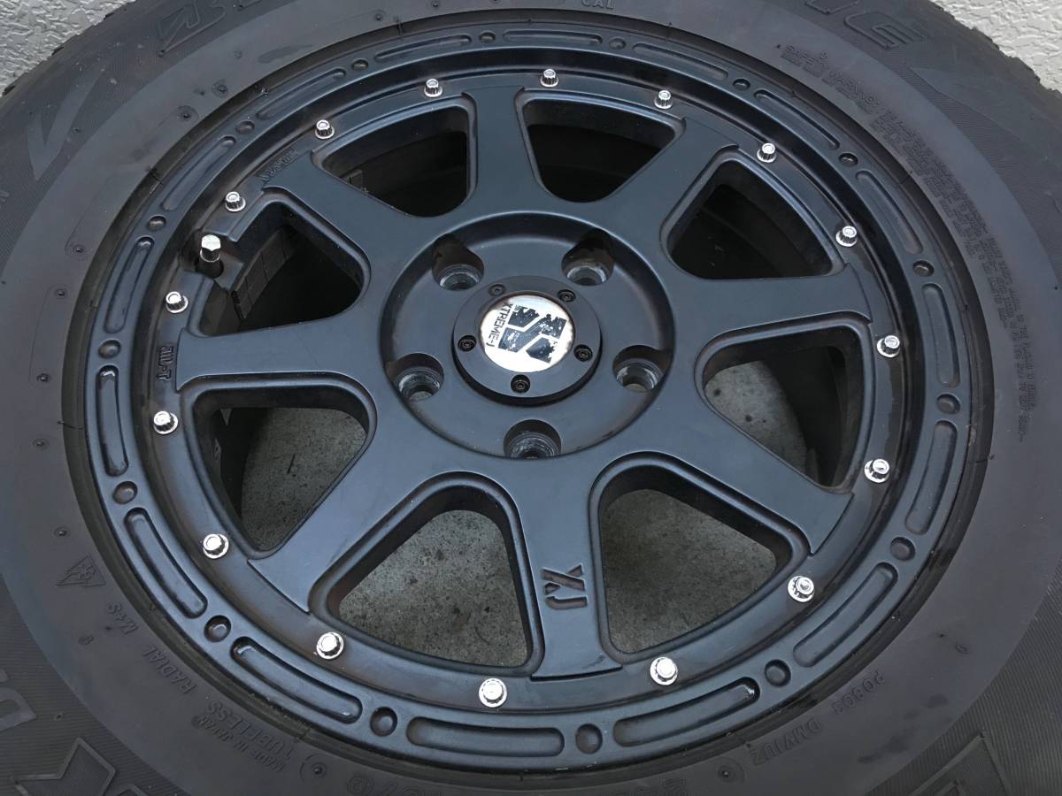 XTREMEJ XJ jeepグランドチェロキー グランドボイジャー JKラングラー16×7J＋38 5H127 BLIZZAK DMV1