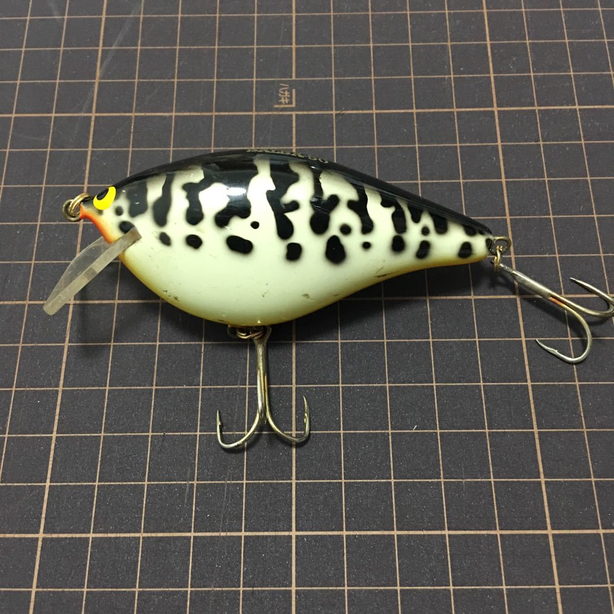 バルサ50 ザウルス オリジナル オリオリ ホワイトコーチドッグ 則弘祐 サイン有り BALSA50 ヘドン Heddon オールド ガウ