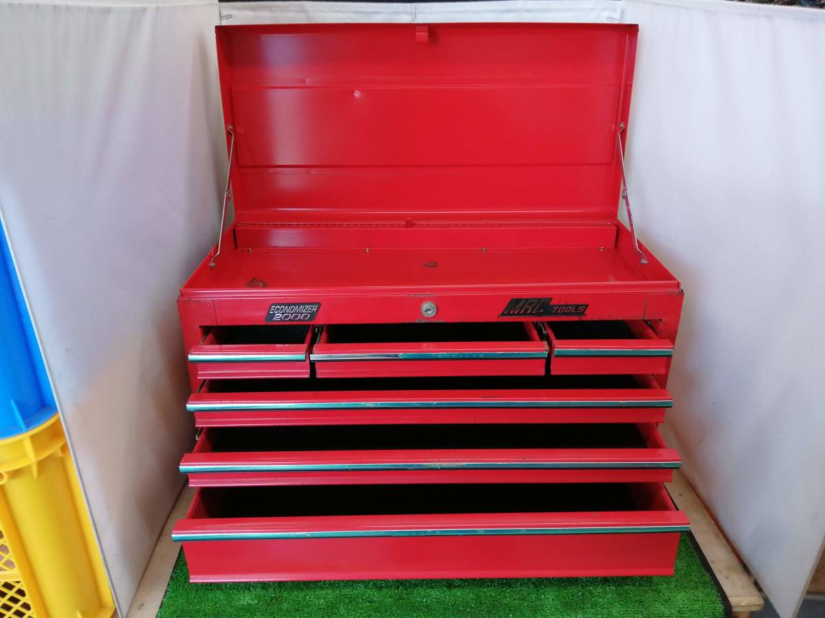中古品 MAC tools マックツール 4段ドロワ トップチェスト エコノマイザー ECONOMIZER 2000 工具箱 ツールチェスト