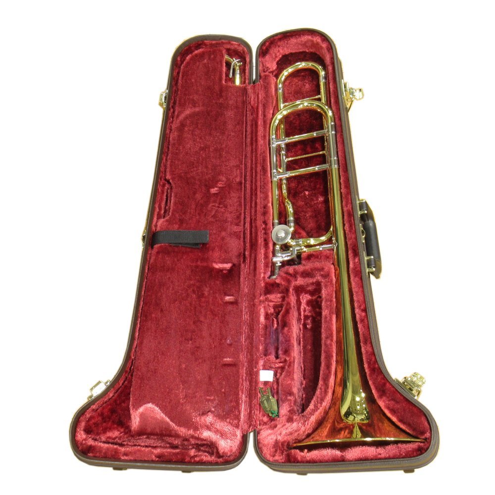 【全体的に状態が悪い】1円～ YAMAHA ヤマハ YSL882O トロンボーン Xenoシリーズ ハードケース付き 動作未確認 ジャンク品