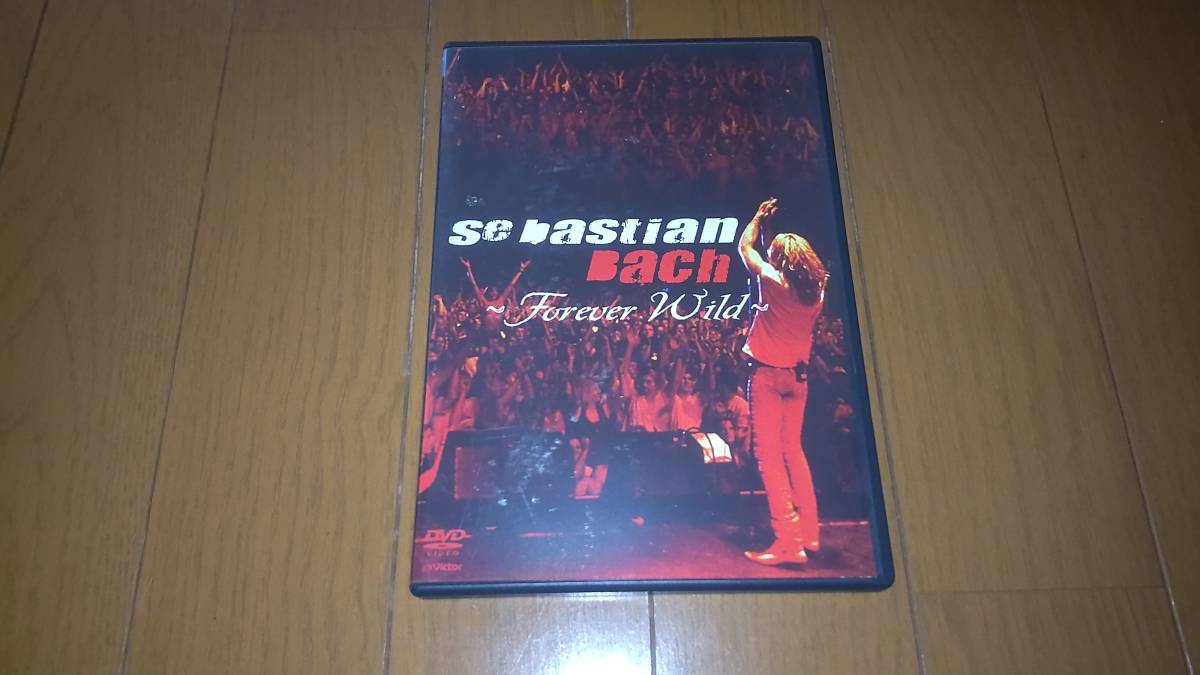 【やや傷や汚れあり】国内盤DVD★SEBASTIAN BACH／セバスチャン・バック「FOREVER WILD」★SKID ROWの落札情報