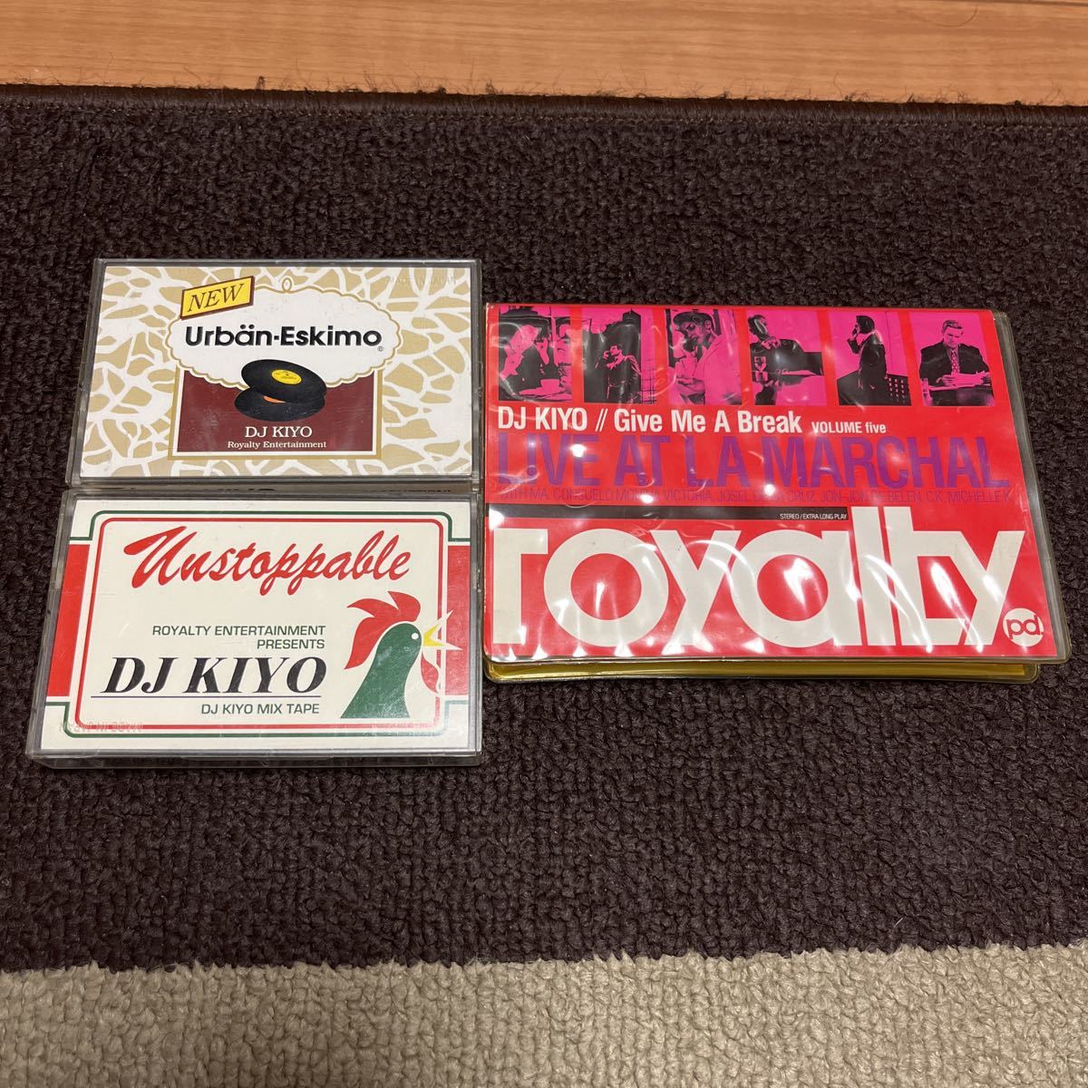 【傷や汚れあり】入手困難 DJ KIYO mix tape 3本 ミックステープ キヨUrban Eskimo Unstoppable
