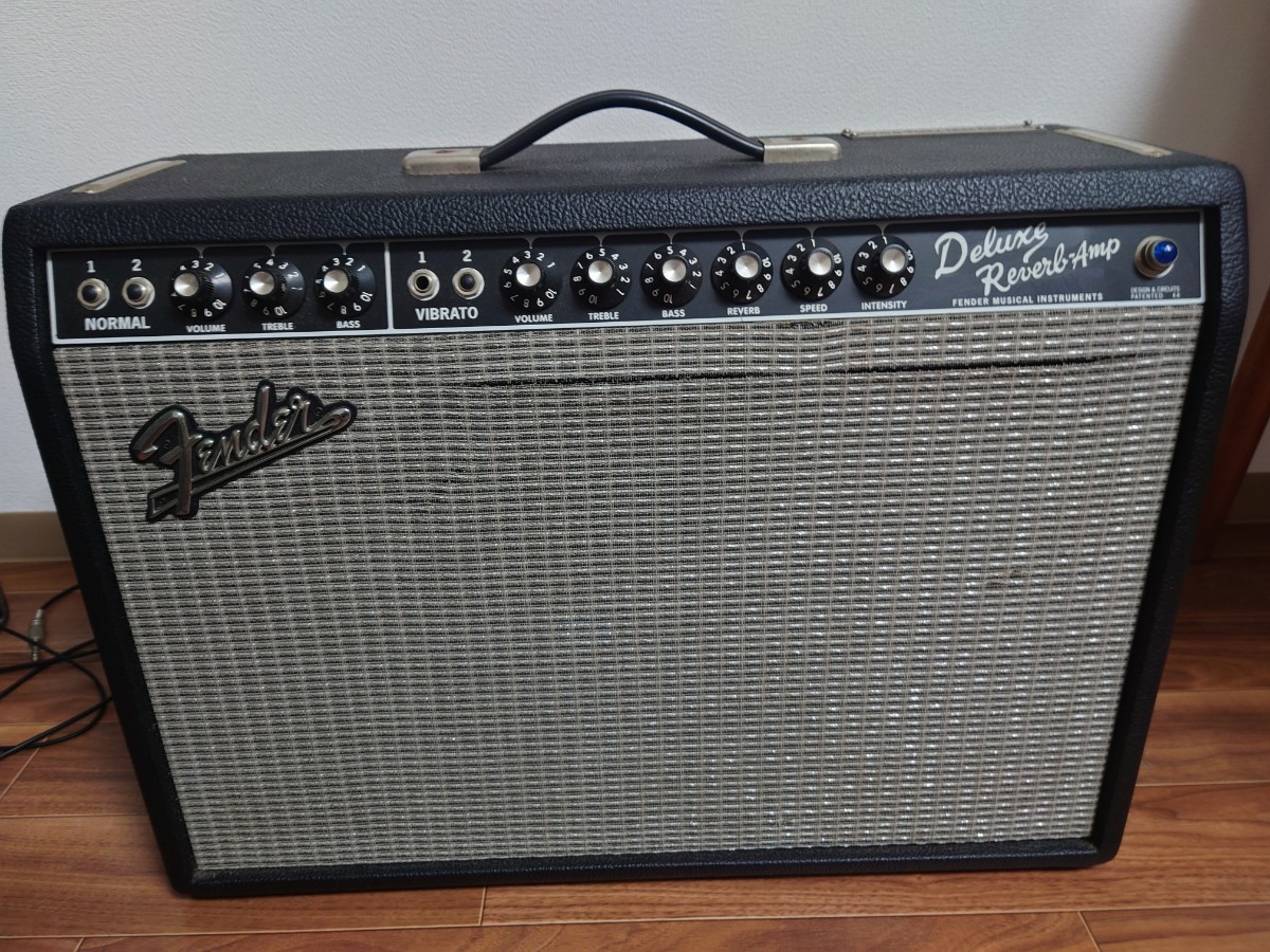【全体的に状態が悪い】Fender Deluxe Reverb kitchen table amplification mod ジャンク 中古