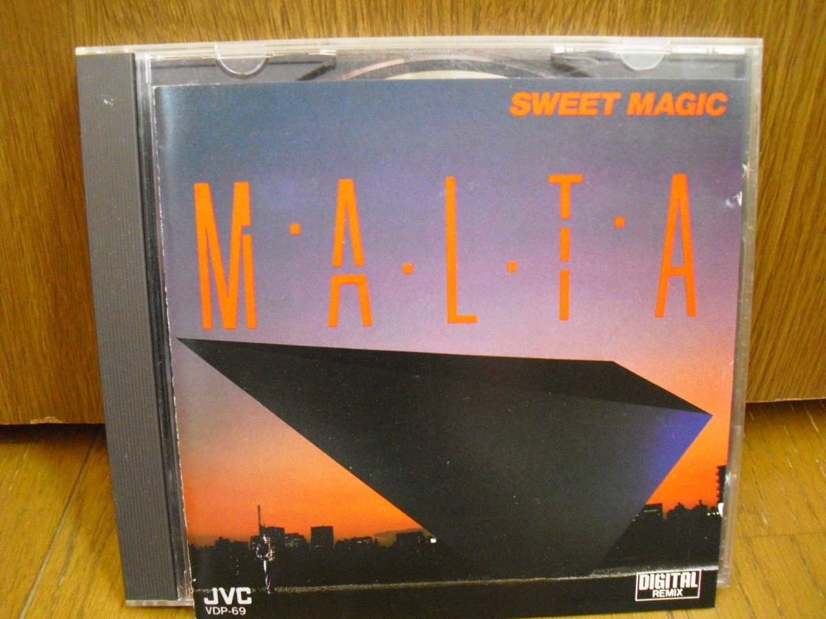 1984年 3500円盤 10曲CD MALTA マルタ SWEET MAGIC スウィート マジック/サンセットインマイハート マンハッタン