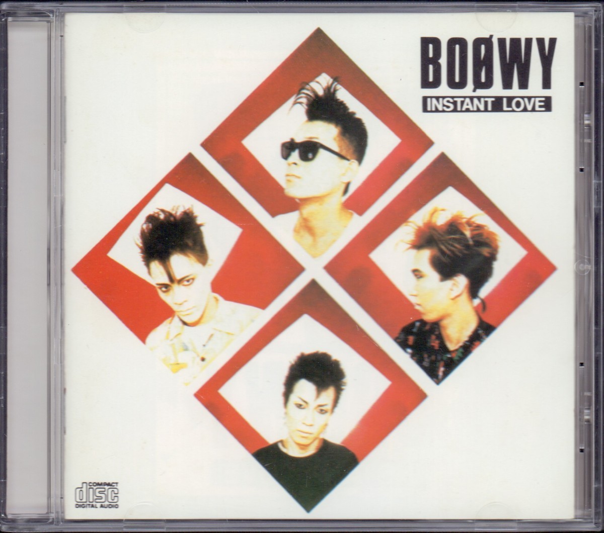 BOOWY(ボウイ) オリジナル・アルバム(CD) INSTANT LOVE(インスタント・ラブ) 品番32JC308 氷室京介/布袋寅泰