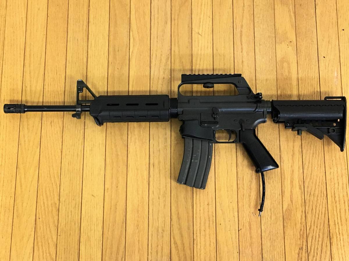 コルト/AR15/M16A1/コクサイ?/COLT/トイガン/MOEグリップ/ガスガン?エアガン?/玩具/ホビー/サバゲー/銃の落札情報詳細