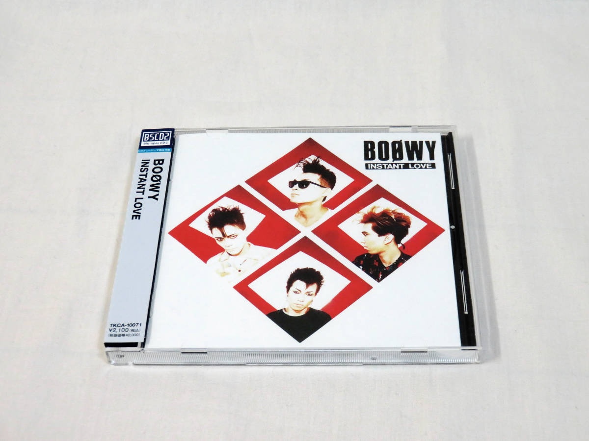BOOWY INSTANT LOVE CD アルバム インスタント・ラブ 12年盤 BluSpec CD2 TKCA10071 帯付 即決