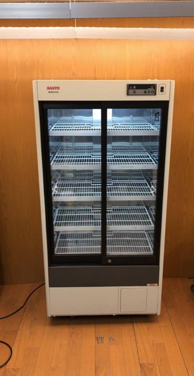 【やや傷や汚れあり】★美品★動作品★SANYO/サンヨー 薬用冷蔵ショーケース MPR514 489L 冷蔵ショーケース 冷蔵庫 薬品保管 鍵あり★（H218)AKARI の落札情報詳細