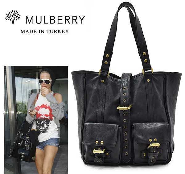 【やや傷や汚れあり】 定価207,900円 正規品 トルコ製 マルベリー【Mulberry】ロクサーヌ ROXANNE A4 TOTE