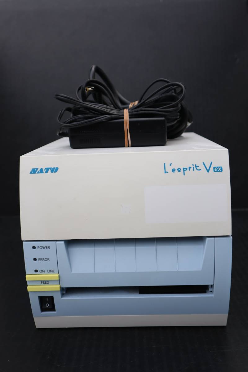 【やや傷や汚れあり】S0812(9) Y【R408vex CUT】サトー L'esprit(レスプリ) ラベルプリンター／本体のみ【非純正