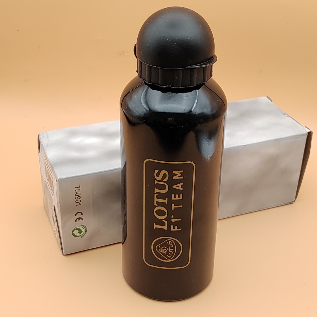 【未使用に近い】未使用 F1チーム ドリンクボトル LOTUS ロータス ＜F1 TEAM DRINKS BOTTLE＞ 全長20㎝ ※箱は