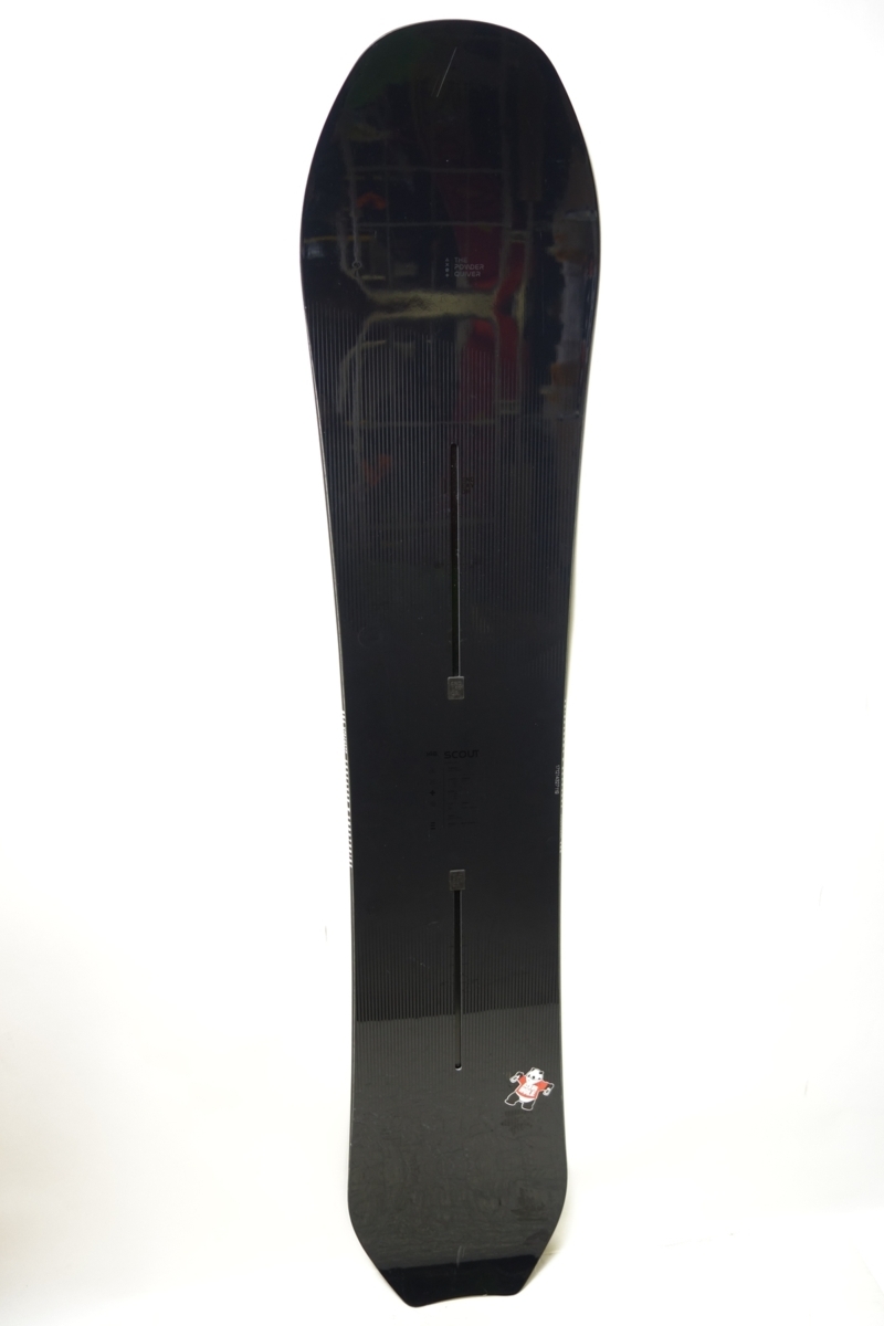 中古 2018/2019モデル ENDEAVOR SCOUT BURTON互換チャネルシステム パウダー向けボード スノーボード 148cmの