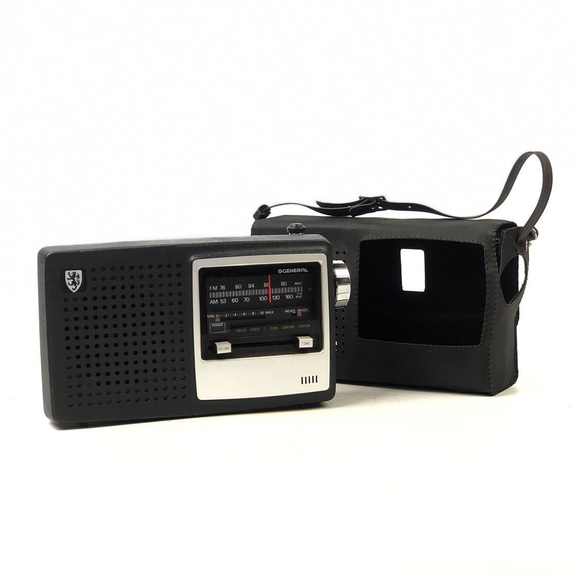 ジャンク GENERAL ゼネラル TF990 トランジスタラジオ レトロ ビンテージ FM/AM 2バンド レストア 部品取り 兵庫県姫路