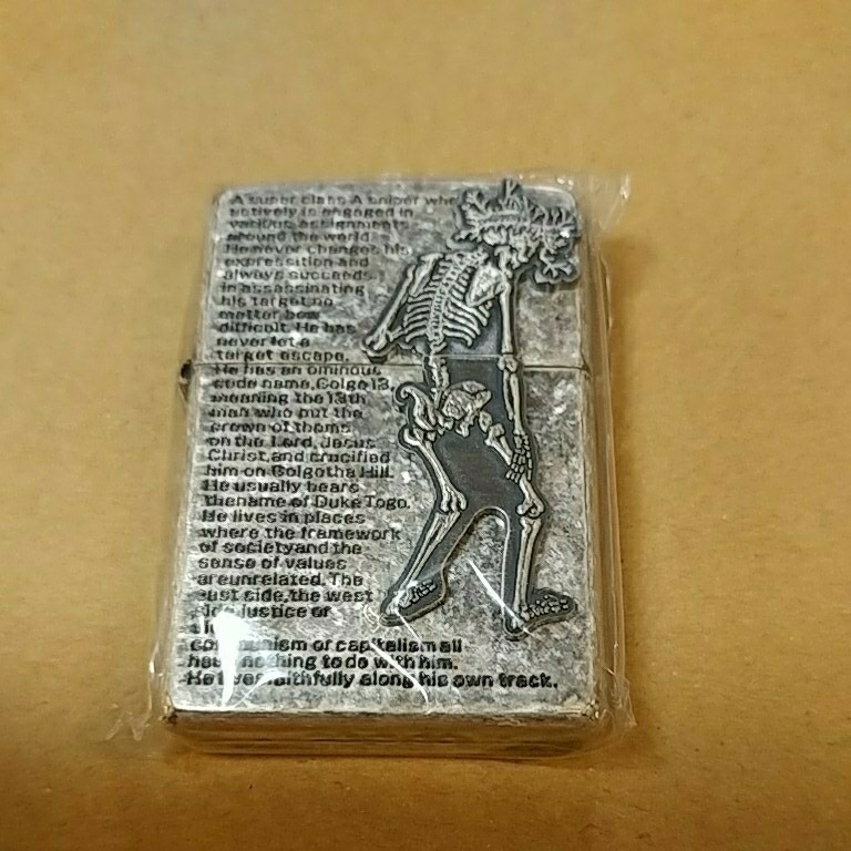 セール商品 ZIPPO ゴルゴ13 銀いぶしver