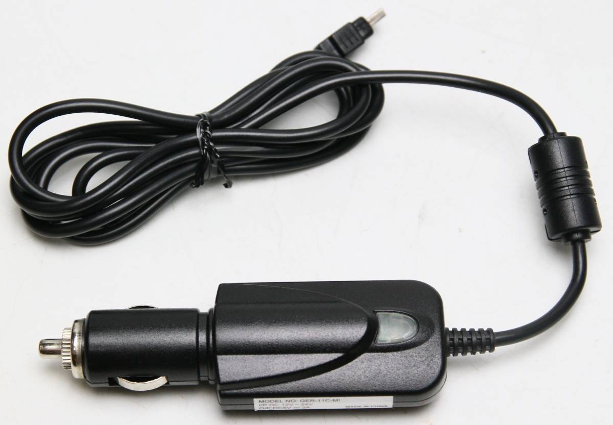 ユピテル GER11CMI レーダー・ポータブルナビ用 純正 5Vコンバーター付シガープラグコード OPE712同等 中古の落札情報詳細