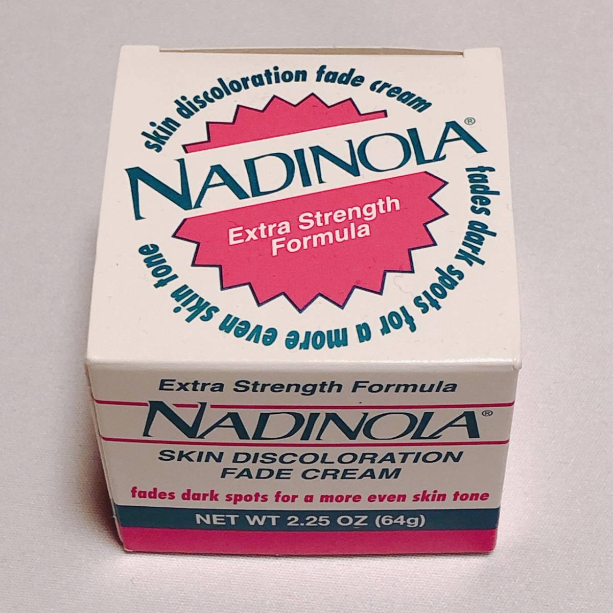 ナディノラ スキンディスカラレーション フェイドクリーム 64G(ハイドロキノン無配合) ナイアシンアミド配合 :Nd-1:Bsdサプリメント - 通販 - Yahoo!ショッピング 新品】☆新品未使用☆ハワイ購入品☆Nadinolナディノラ☆スキンディスカラレーション フェイドクリーム エクストラストレングス☆64G☆ の落札情報詳細| ヤフオク落札価格情報 オークフリー・スマートフォン版