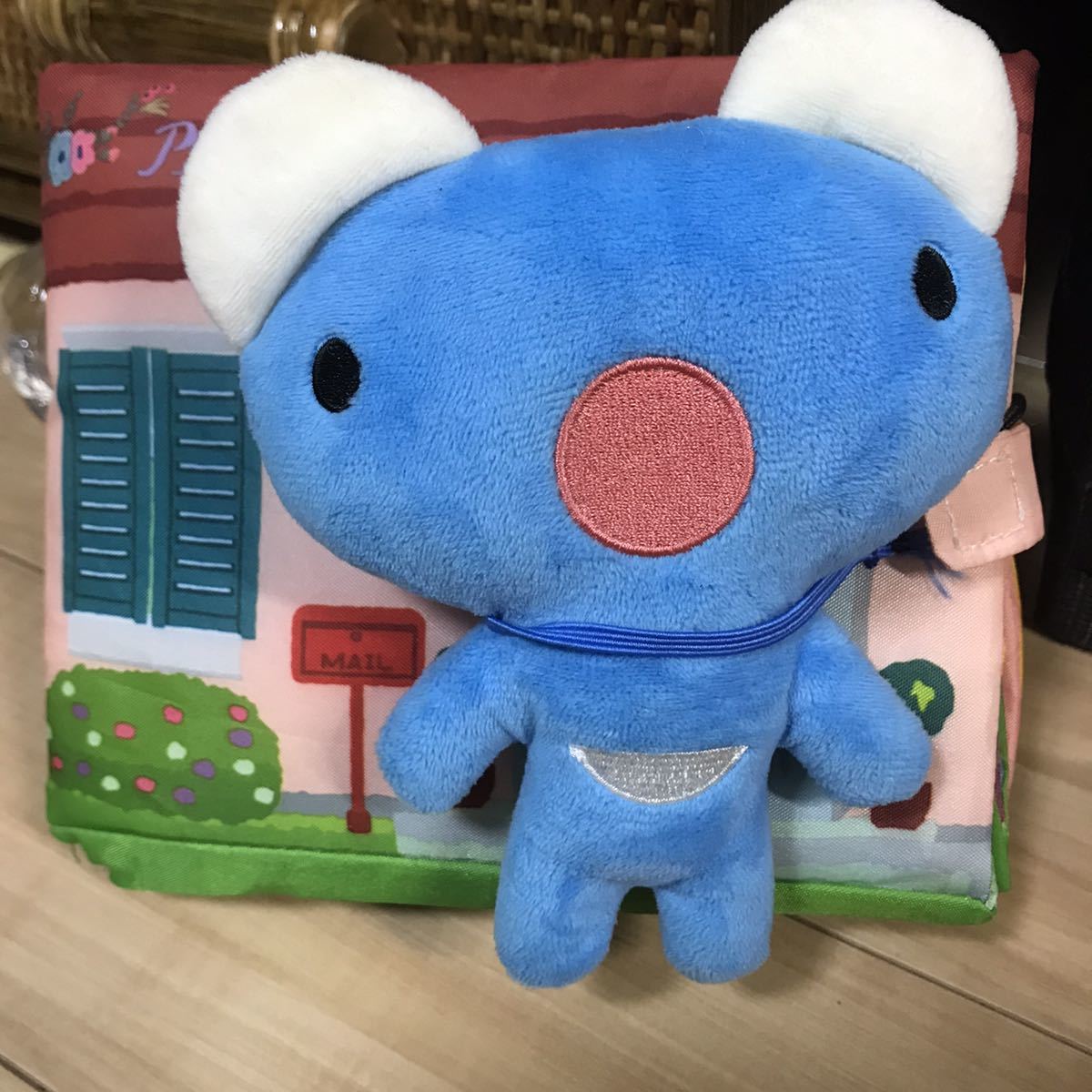 お世話遊びとボタンの練習★ペネロペのおうち★ペネロペマスコット付き ★布おもちゃキッズ★おままごと★ぬいぐるみ★布絵本★洋服無しの落札情報詳細