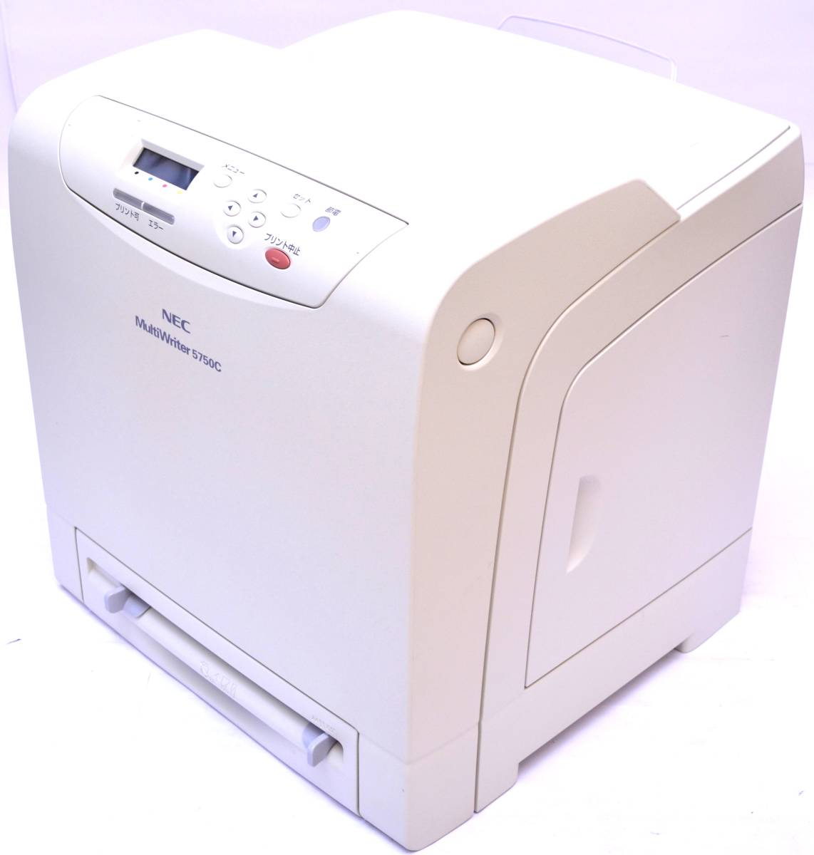 【総印刷枚数104枚☆トナーほぼ満タン】NEC MultiWriter 5750C レーザープリンタ PRL5750C B4 日本電気