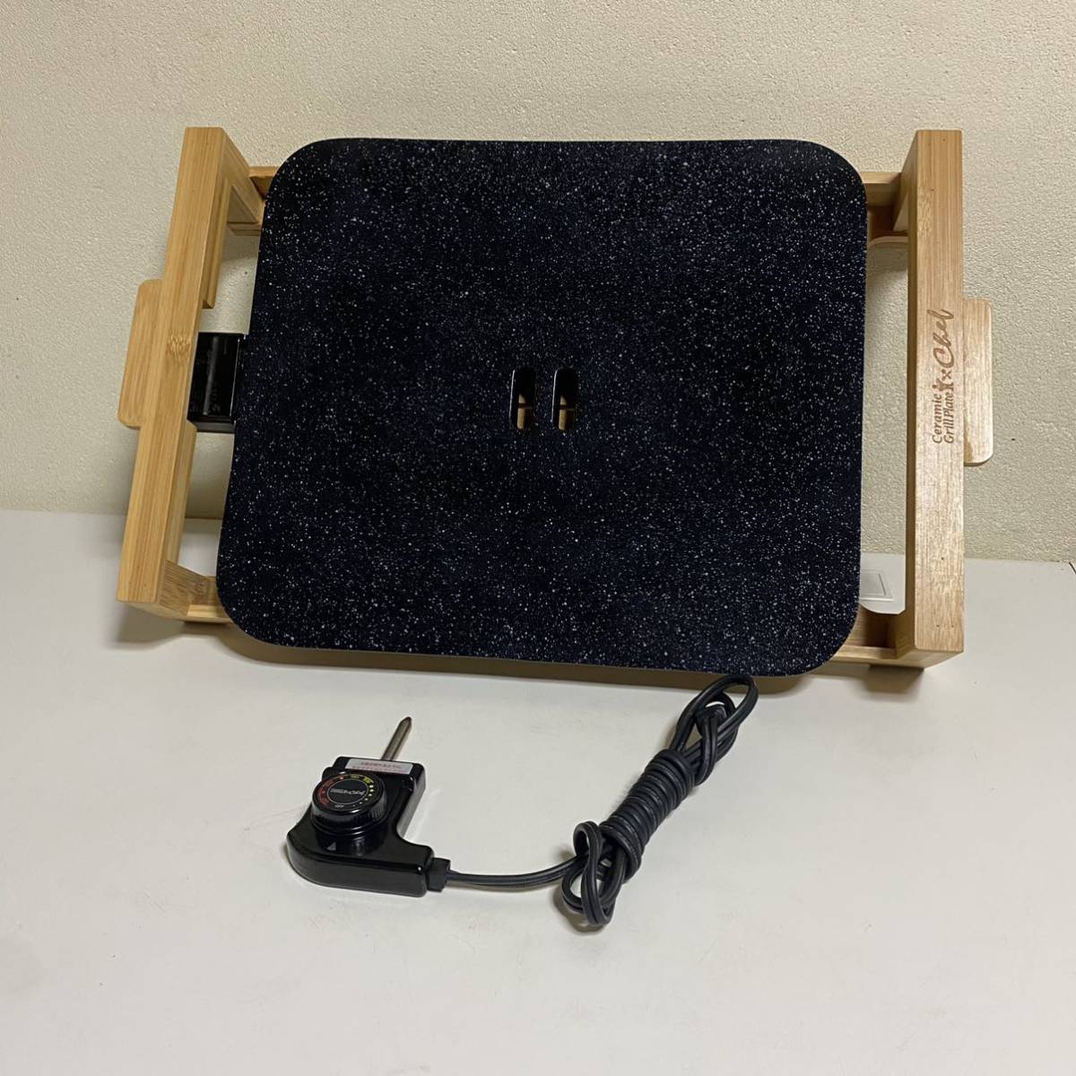 【未使用に近い】売切り！ほぼ未使用 株式会社 トレードワン Ceramic Grill Plate セラミック グリル プレート HP