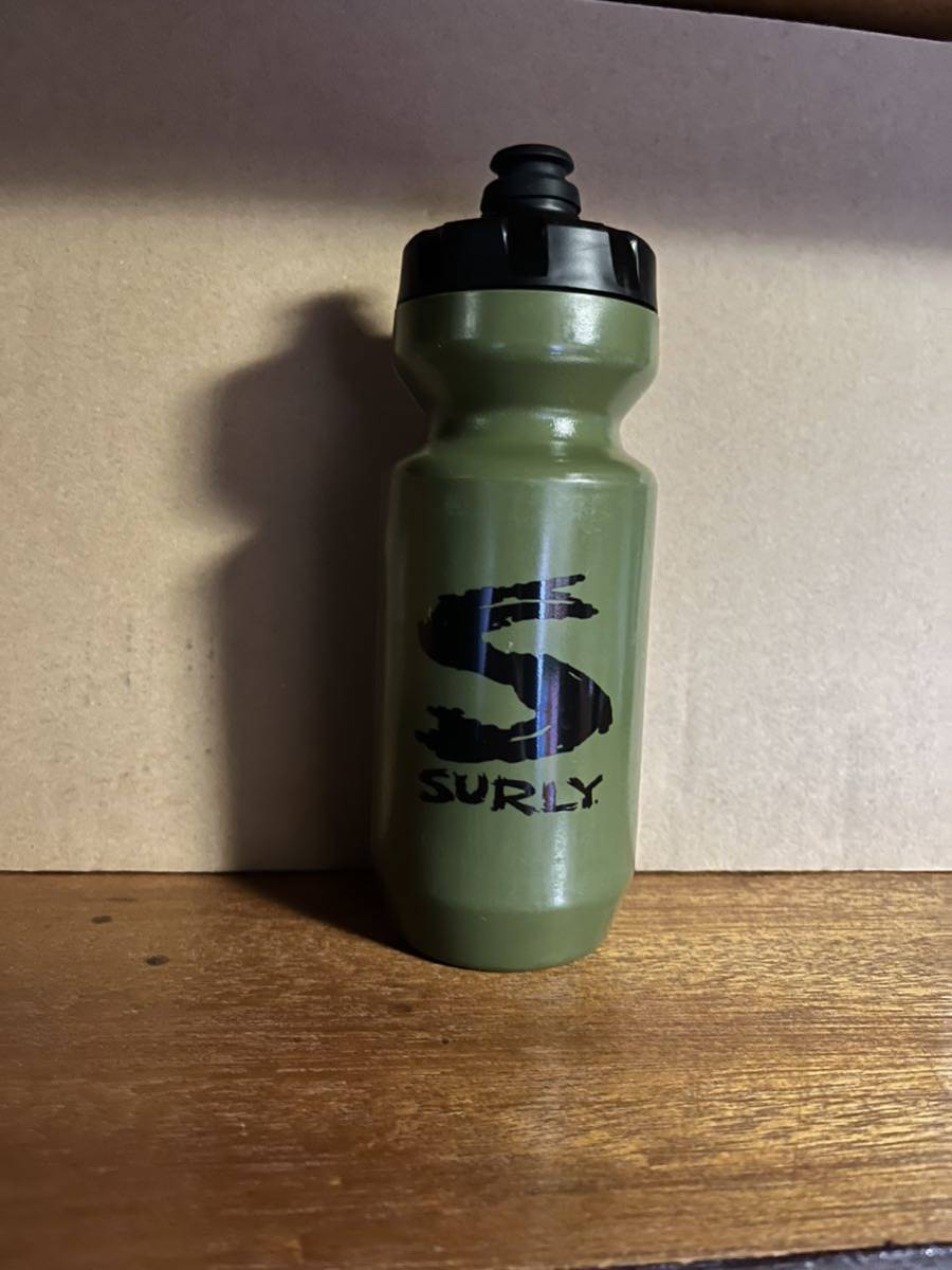 【やや傷や汚れあり】SURLY Big S Purist Water Bottle ウォーターボトル サーリー ロードバイク グラベル ブルー