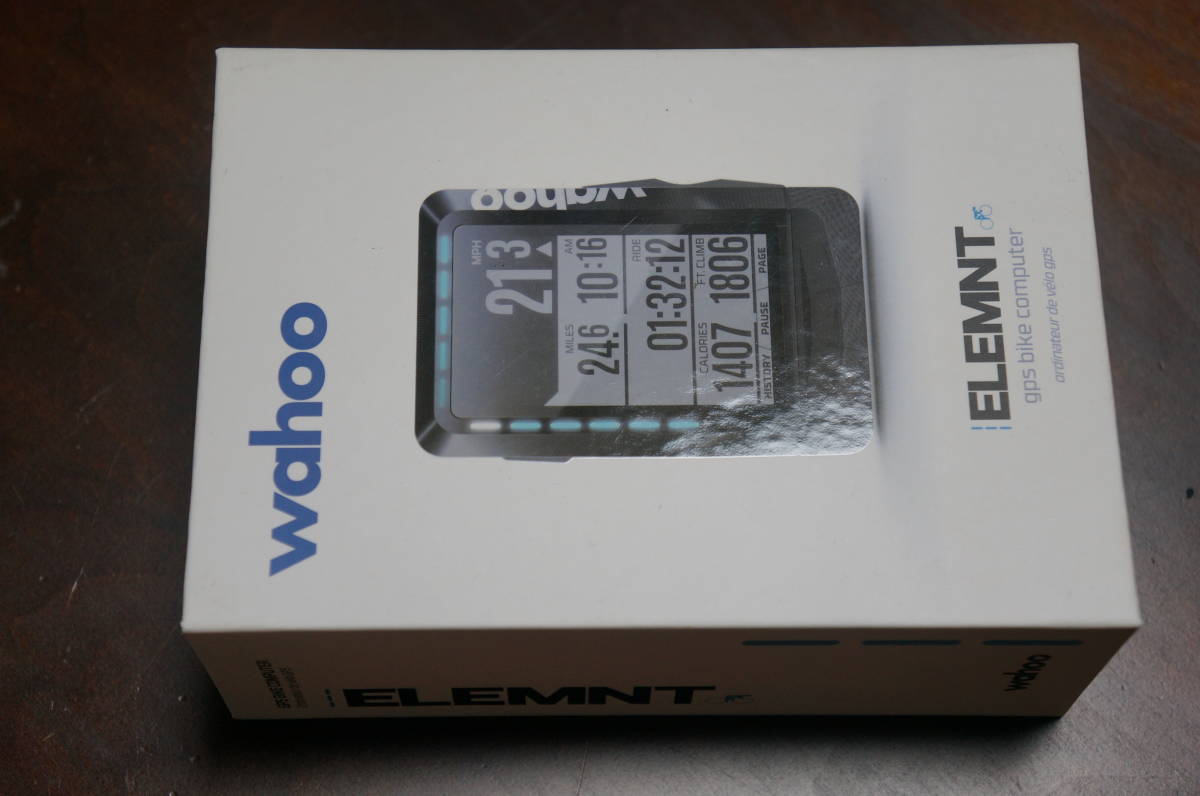 【中古】USED wahoo ELEMNT GPSサイクルコンピューター シリコンケース付の落札情報詳細 ヤフオク落札価格検索 オークフリー